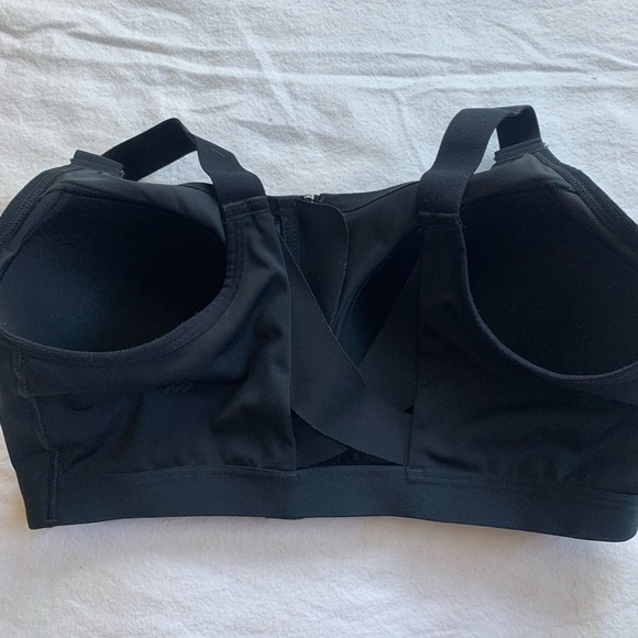 Womens High Support Sculpt Zip Front Bra - All in Motion - Black size 38D EUC - Picture 8 of 12